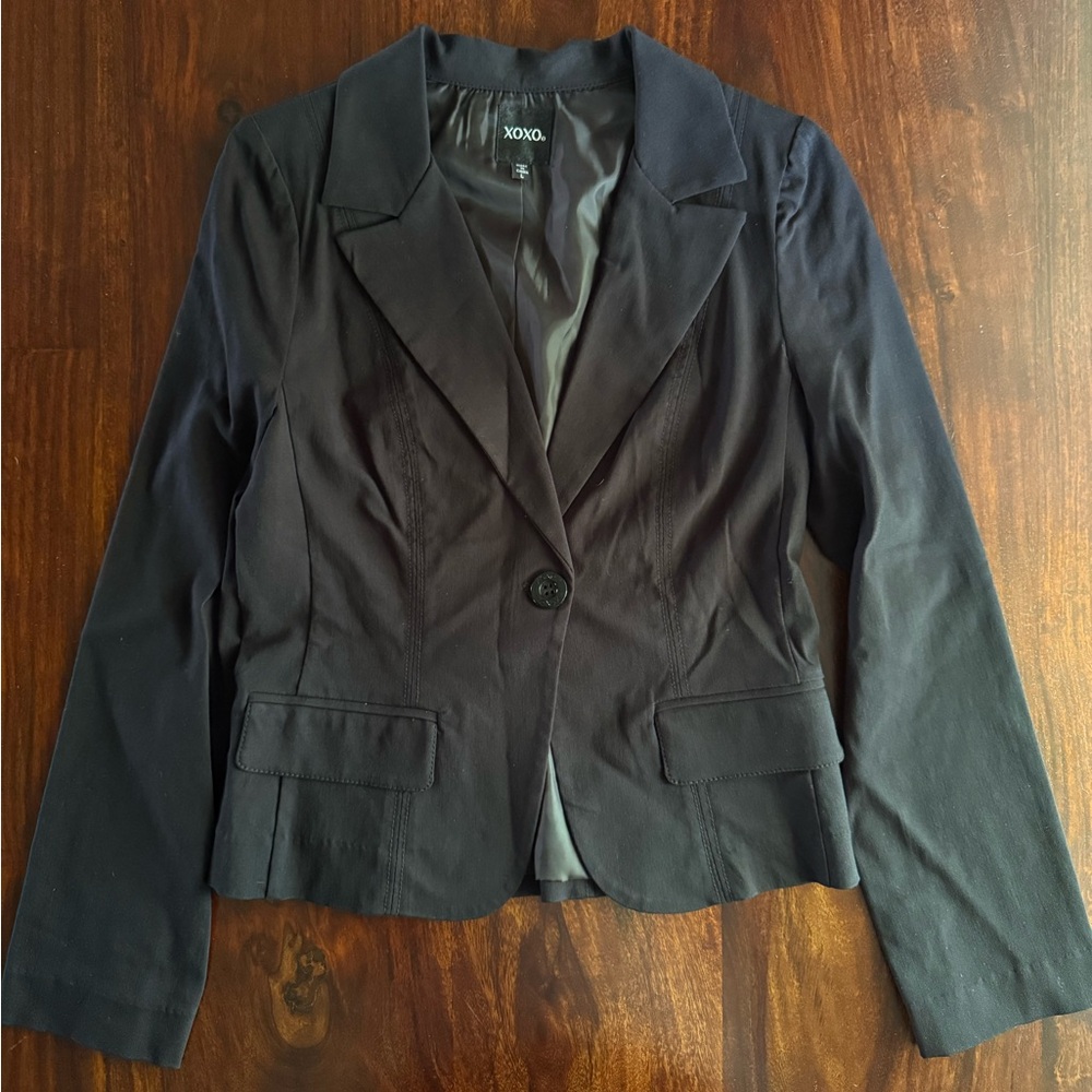 XOXO Black Blazer Jacket